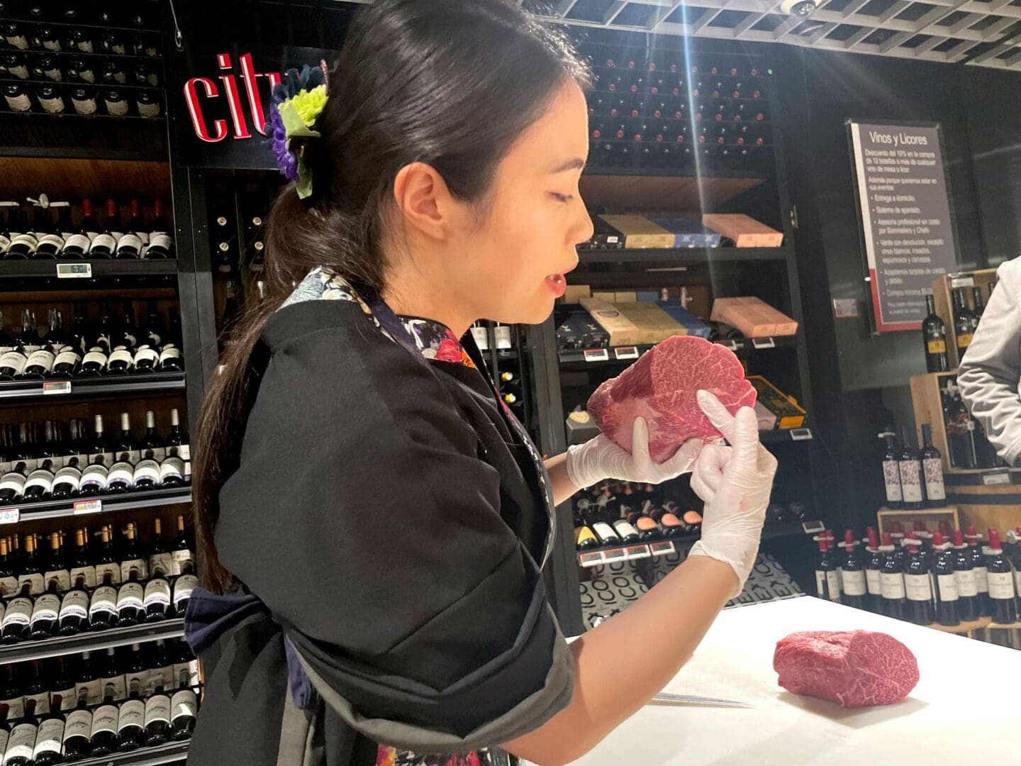 Corte de carne Kobe