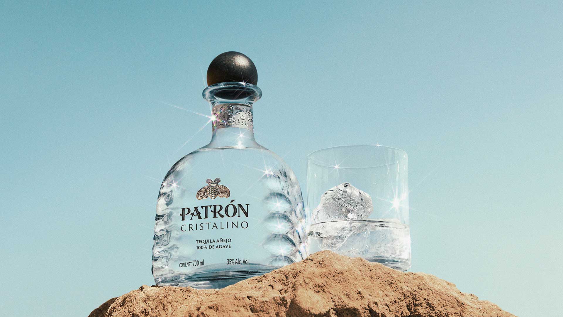 Tequila Patrón Cristalino