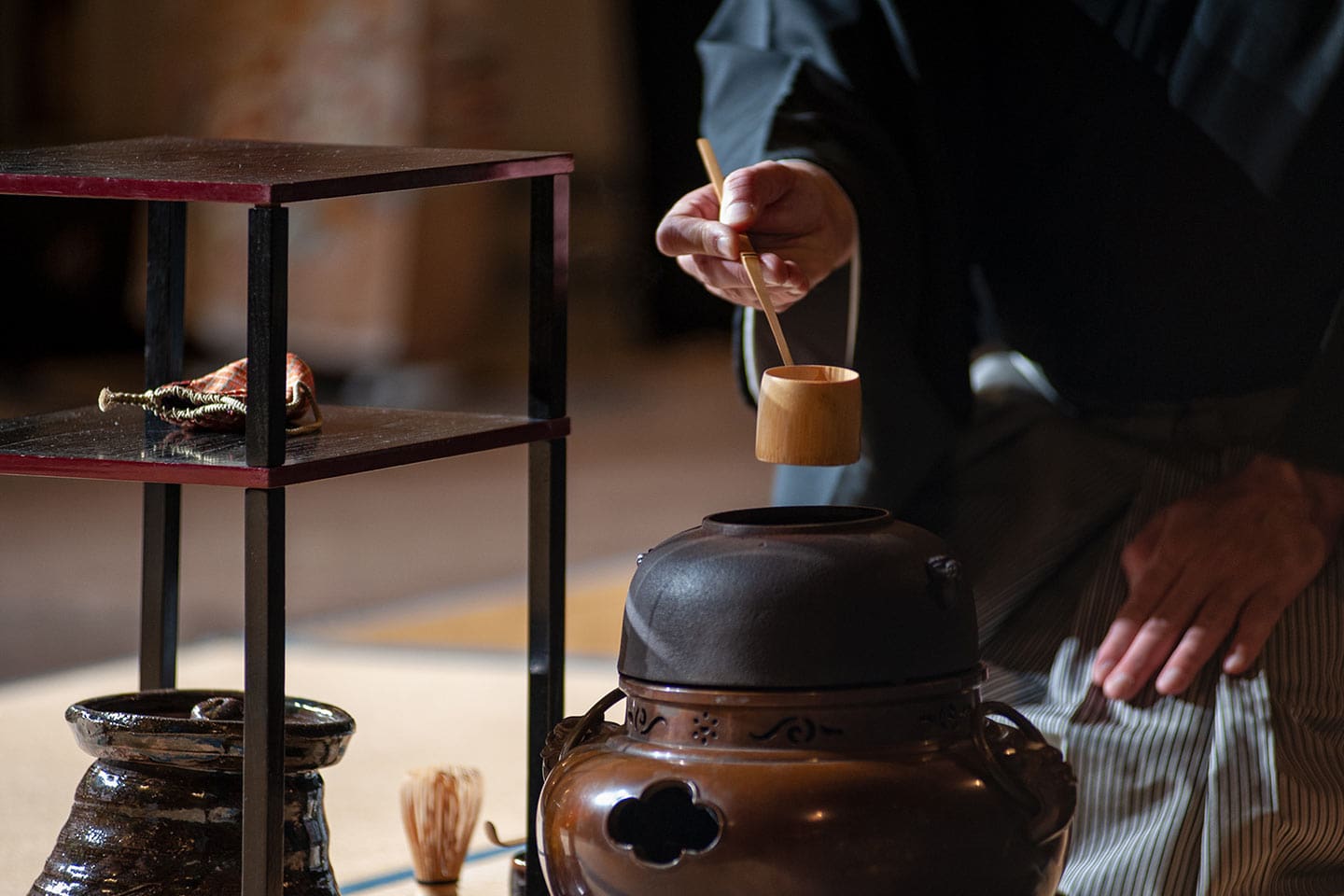 columna_té_Hei_Cha_2 Té fermentado hei cha