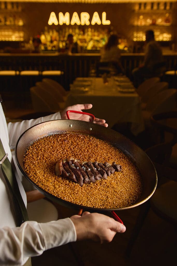 Amaral_arroz_picaña Nuevo menú de Amaral