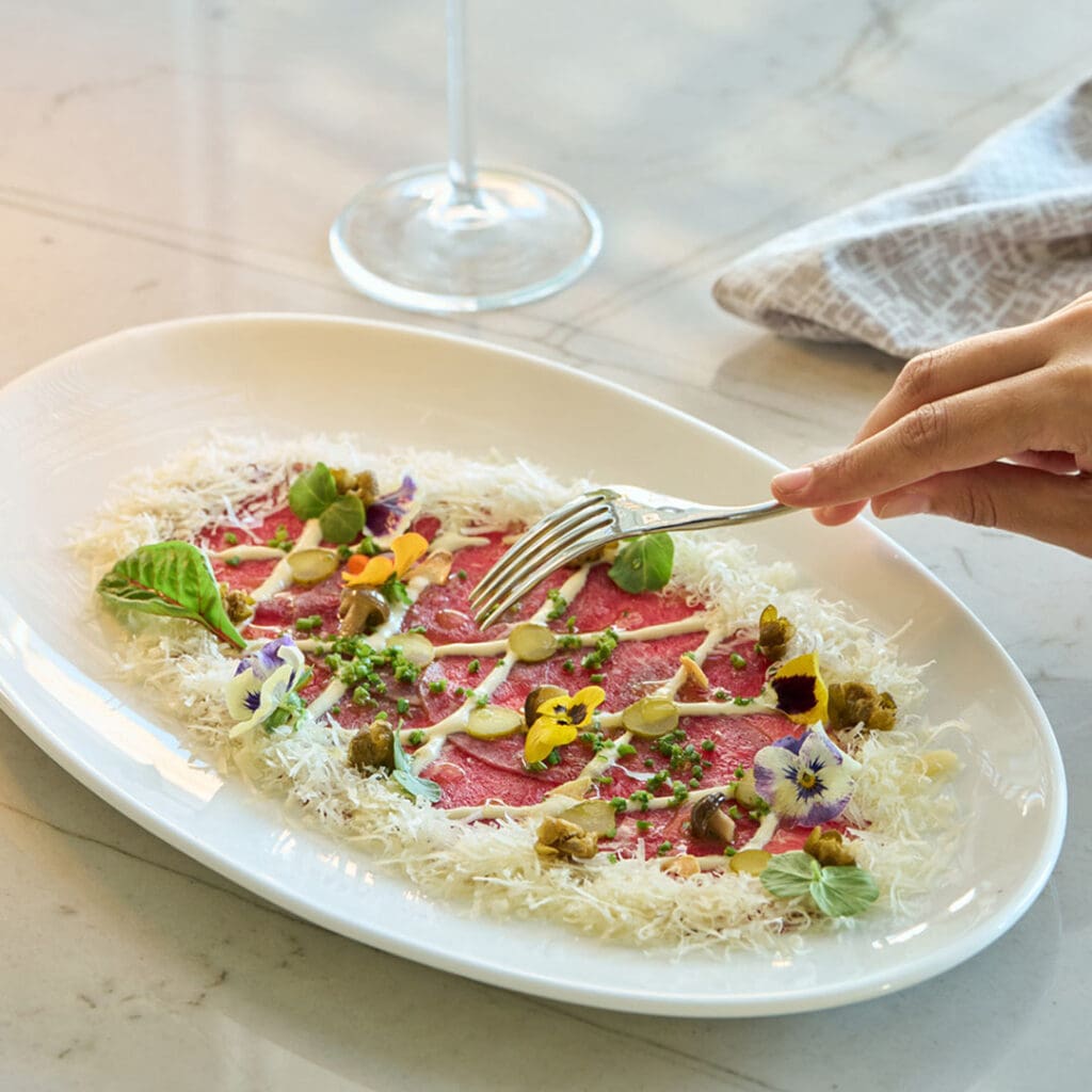 Paraiso_de_la_Bonita_carpaccio Platillos saludables