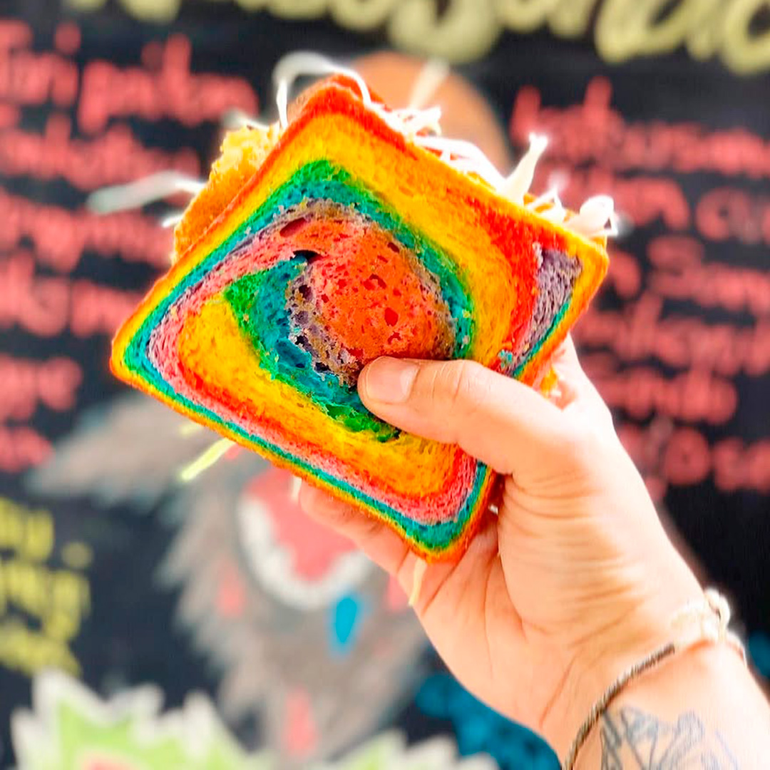 Katsu Sando marcha del orgullo en cdmx