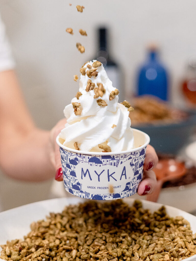 Myka_5 helado de yogurt griego en CDMX
