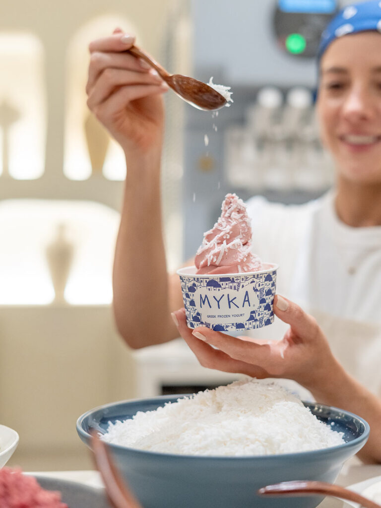 Myka_6 helado de yogurt griego en CDMX