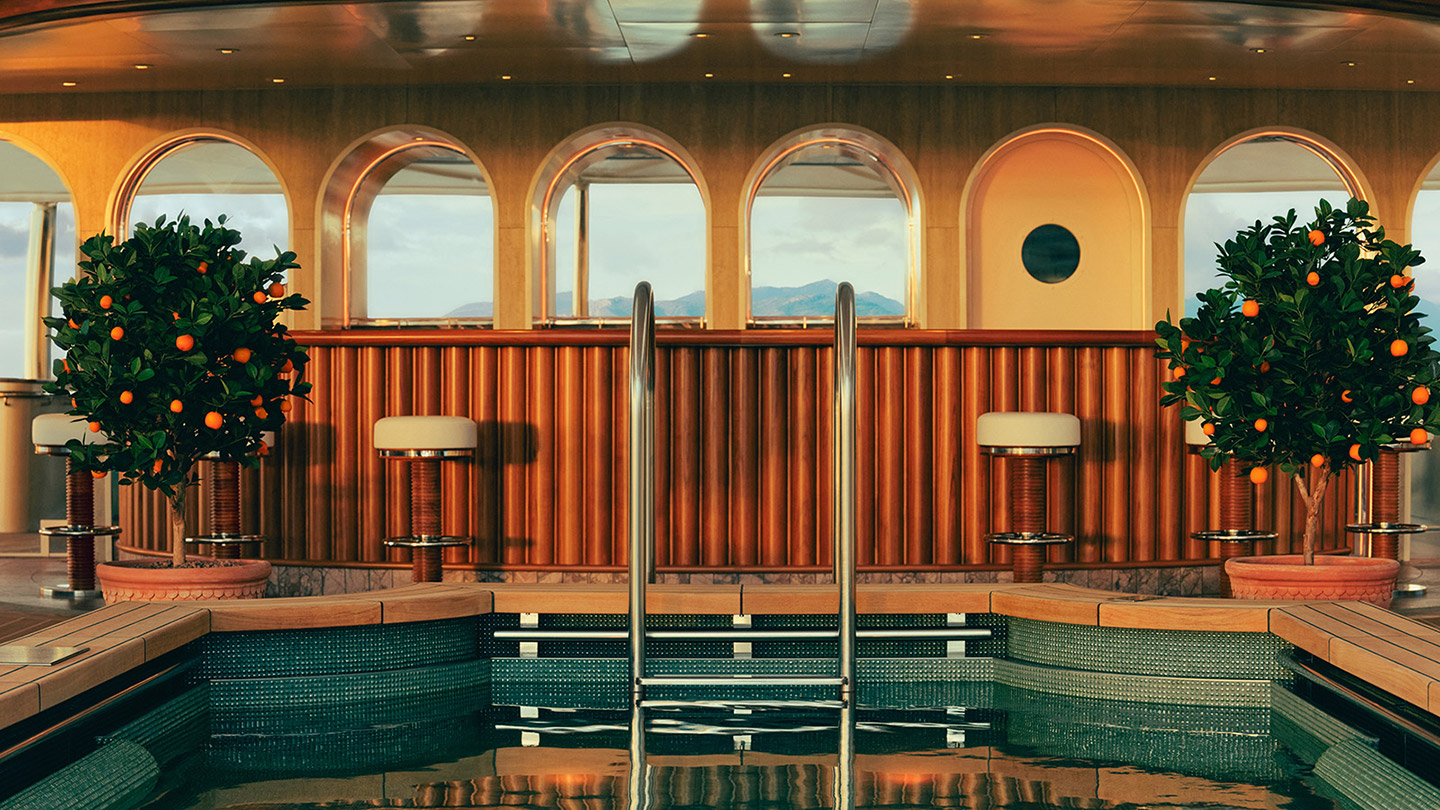 Four Seasons I inició su primer recorrido por el Mediterráneo.