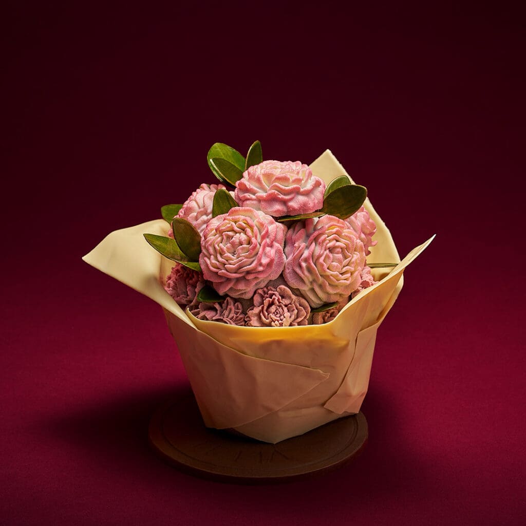 Un bouquet de chocolate.