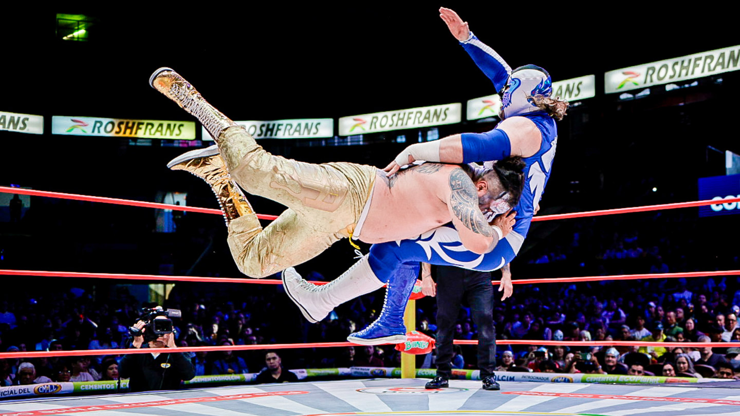 lucha libre cdmx luchadores en ring