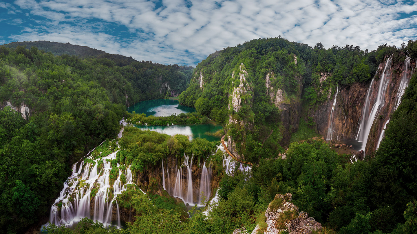 Lagos de Plitvice en Croacia.