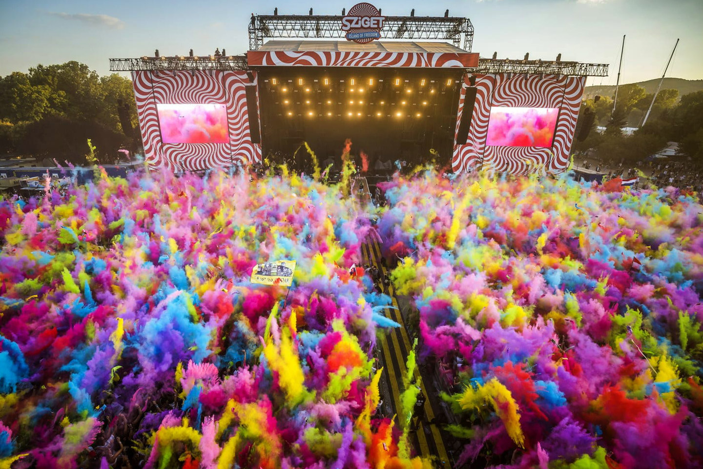 Sziget (Budapest, Hungría).